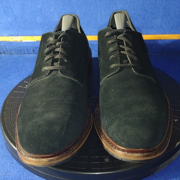 Men's Cole Haan Williams Buck ll Black Suede Oxfords, Sz. 12M-US - Picture 2 of 7